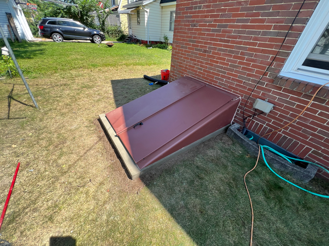 Basement Hatchway Repairs Rebuilts Advanced Basement Waterproofing